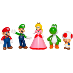 NINTENDO 2.5 SUPER MARIO & FRIENDS FIGURE 5 PACK COD.40090