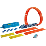 HOT WHEELS GVG07 TRACK BUILDER BASE Unlimited Set Super Loop, Giocattolo per Bambini 6+ Anni