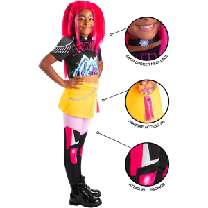 COSTUME K-POP DEMON HUNTERS MIRA  Rubies Official Netflix - TAGLIA L - 11/13 ANNI