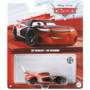 DISNEY CARS TIM TREADLESS, VEICOLI IN METALLO SCALA 1/55 DXV41