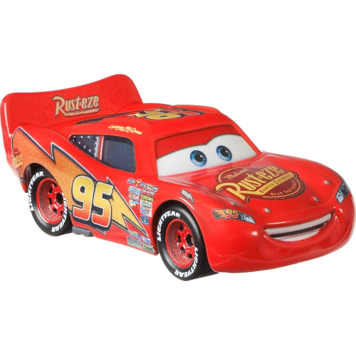DISNEY CARS LIGHTNING MC QUEEN, VEICOLO IN METALLA SCALA 1/55 FLM26