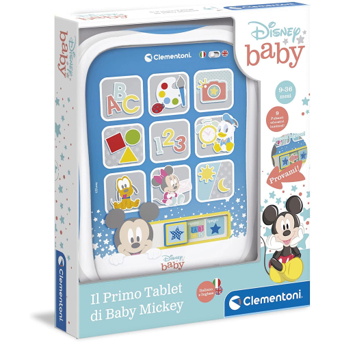 CLEM 17668 IL MIO PRIMO TABLET DI BABY TOPOLINO COD.17668