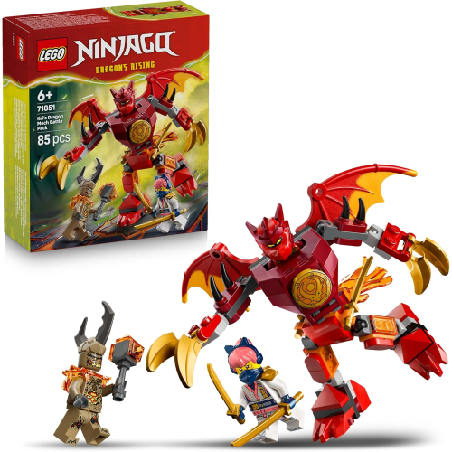 LEGO 71851 NINJAGO Battle Pack Mech Drago di Kai