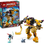 LEGO 71839 NINJAGO Battle Mech Spinjitzu di Arin - Action Figure Snodabile, Drago Giocattolo Baby Riyu e 2 Minifigure