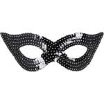 DOMINO IN PAILLETS Adulto UOMO/DONNA, Carnevale Veneziano, Party, Feste A Tema - ART. 20595