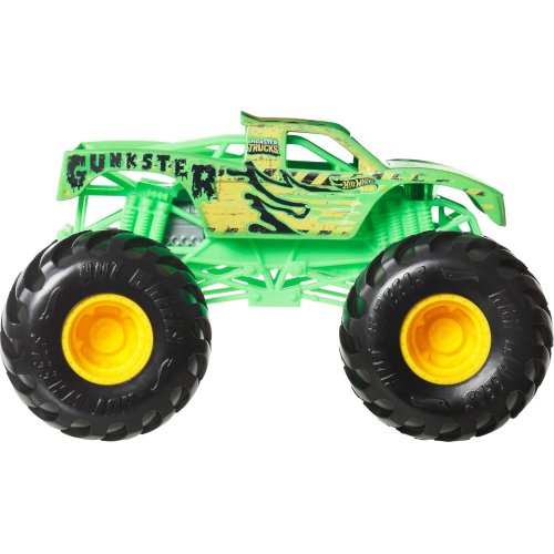 HOT WHEELS MONSTER TRUCK JDR05 Gunkster Scala 1:24 per bambini dai 3 anni in poi