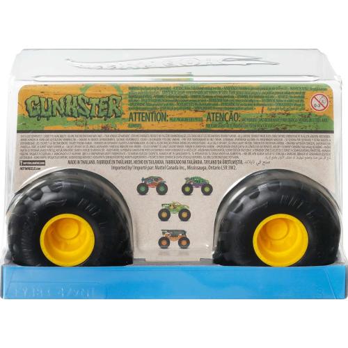 HOT WHEELS MONSTER TRUCK JDR05 Gunkster Scala 1:24 per bambini dai 3 anni in poi