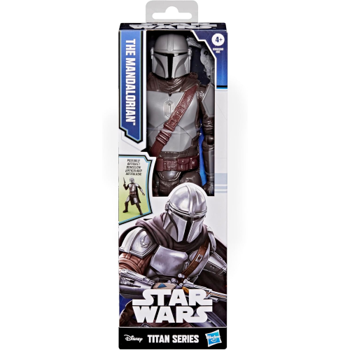 HASBRO G2688 STAR WARS Il Mandaloriano, TITAN HERO SERIES PERSONAGGIO CM.30 - 4 ANNI+