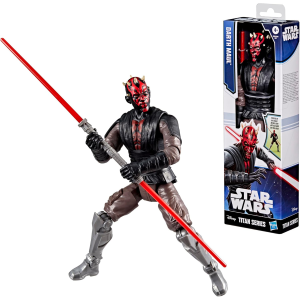 HASBRO G2687 STAR WARS DARTH MAUL, TITAN HERO SERIES PERSONAGGIO CM.30 - 4 ANNI+