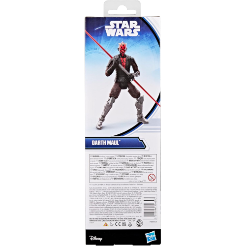 HASBRO G2687 STAR WARS DARTH MAUL, TITAN HERO SERIES PERSONAGGIO CM.30 - 4 ANNI+