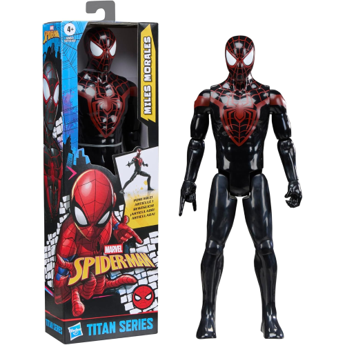 HASBRO G2857 SPIDER-MAN MILES MORALES TITAN HERO SERIES PERSONAGGIO CM.30 - 4 ANNI+