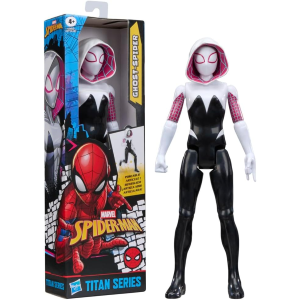 HASBRO G2858 SPIDER-MAN GHOST-SPIDER TITAN HERO SERIES PERSONAGGIO CM.30 - 4 ANNI+