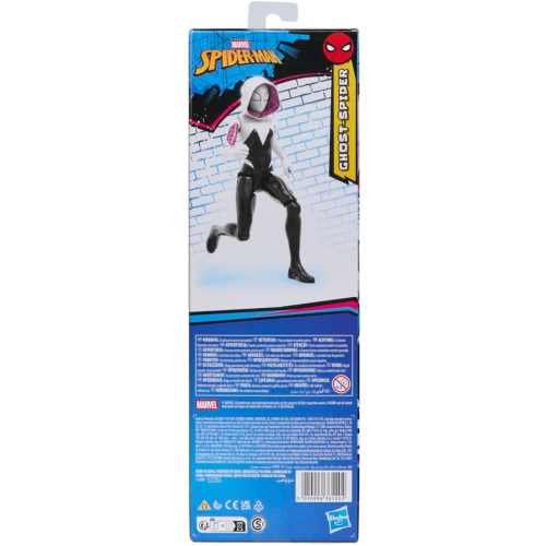 HASBRO G2858 SPIDER-MAN GHOST-SPIDER TITAN HERO SERIES PERSONAGGIO CM.30 - 4 ANNI+