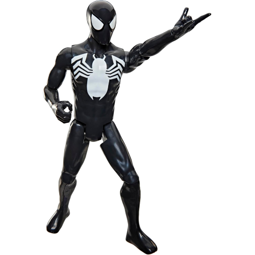 HASBRO G2860 SPIDER-MAN BLACK SUIT SPIDER-MAN TITAN HERO SERIES PERSONAGGIO CM.30 - 4 ANNI+