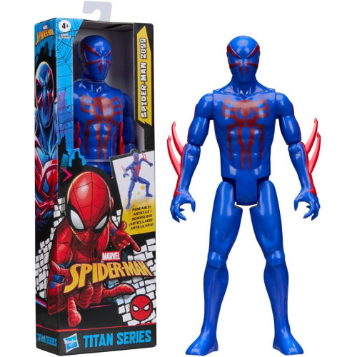 HASBRO G2859 SPIDER-MAN, Spider-Man 2099 TITAN HERO SERIES PERSONAGGIO CM.30 - 4 ANNI+