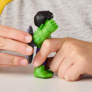 HASBRO G2672 SPIDEY AMAZING FRIENDS- FIGURA HULK con accessorio, action figure da 7,6 cm - 3 ANNI+