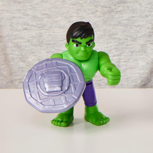 HASBRO G2672 SPIDEY AMAZING FRIENDS- FIGURA HULK con accessorio, action figure da 7,6 cm - 3 ANNI+