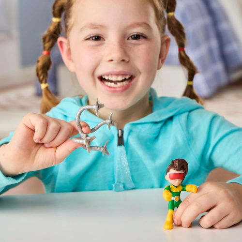 HASBRO G2673 SPIDEY AMAZING FRIENDS- FIGURA DOC OCK con accessorio, action figure da 7,6 cm - 3 ANNI+