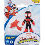HASBRO G1459 SPIDEY AMAZING FRIENDS- FIGURA MILES MORALES con accessorio, action figure da 7,6 cm - 3 ANNI+