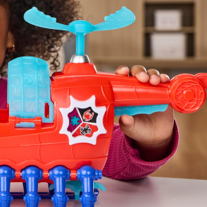 HASBRO G1969 SPIDEY e i suoi fantastici amici, Spidey Team con elicottero, action figure da 7,6 cm e veicolo - 3 ANNI+