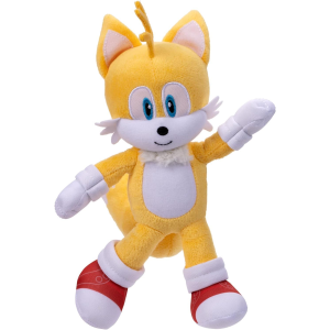 JAKKS - SONIC THE HEDGEHOG,  MOVIE 3 PERSONAGGIO TAILS DI PELUCHE 23 CM - 42467 - 3 ANNI+