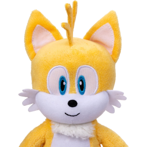 JAKKS - SONIC THE HEDGEHOG,  MOVIE 3 PERSONAGGIO TAILS DI PELUCHE 23 CM - 42467 - 3 ANNI+