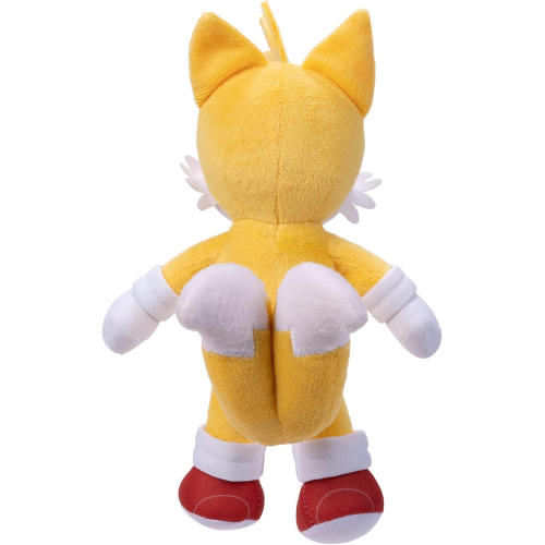 JAKKS - SONIC THE HEDGEHOG,  MOVIE 3 PERSONAGGIO TAILS DI PELUCHE 23 CM - 42467 - 3 ANNI+