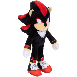 JAKKS - SONIC THE HEDGEHOG,  MOVIE 3 PERSONAGGIO SHADOW PELUCHE 23 CM - 42467 - 3 ANNI+