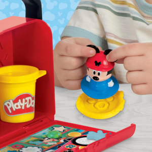HASBRO G3109 PLAY-DOH - MICKEY DISNEY JUNIOR, Garage Portatile, playset - 2 ANNI+