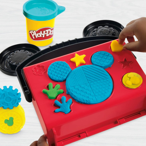 HASBRO G3109 PLAY-DOH - MICKEY DISNEY JUNIOR, Garage Portatile, playset - 2 ANNI+