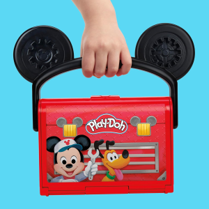 HASBRO G3109 PLAY-DOH - MICKEY DISNEY JUNIOR, Garage Portatile, playset - 2 ANNI+