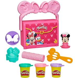 HASBRO G3108 PLAY-DOH - MINNIE DISNEY JUNIOR,Pasticceria Portatile, playset - 2 ANNI+