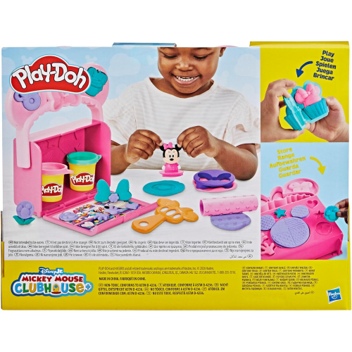HASBRO G3108 PLAY-DOH - MINNIE DISNEY JUNIOR,Pasticceria Portatile, playset - 2 ANNI+