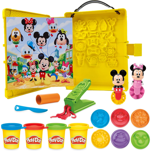 HASBRO G2324 PLAY-DOH - DISNEY JUNIOR LIBRO DEI RACCONTI, dai Forma a Una Storia, playset - 2 ANNI+