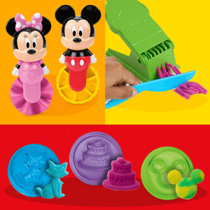 HASBRO G2324 PLAY-DOH - DISNEY JUNIOR LIBRO DEI RACCONTI, dai Forma a Una Storia, playset - 2 ANNI+