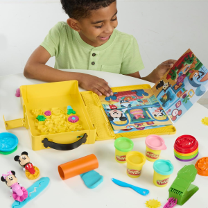 HASBRO G2324 PLAY-DOH - DISNEY JUNIOR LIBRO DEI RACCONTI, dai Forma a Una Storia, playset - 2 ANNI+
