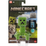 MATTEL JFR58 MINECRAFT MOVIE, PERSONAGGIO CREEPER, action figure alto 10 cm e ispirato al film e al videogioco