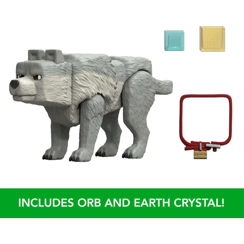 MATTEL JFR59 MINECRAFT MOVIE, PERSONAGGIO DENNIS, action figure alto 10 cm e ispirato al film e al videogioco