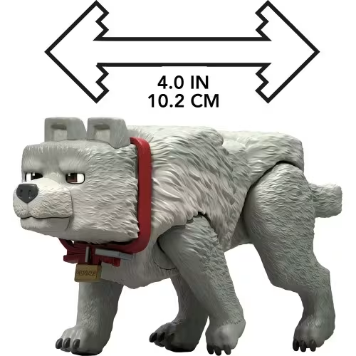 MATTEL JFR59 MINECRAFT MOVIE, PERSONAGGIO DENNIS, action figure alto 10 cm e ispirato al film e al videogioco