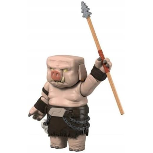 MATTEL JFR62 MINECRAFT MOVIE, PERSONAGGIO PIGLIN WARRIOR, action figure alto 10 cm e ispirato al film e al videogioco