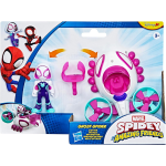 HASBRO G2459 MARVEL SPIDEY E I SUOI AMICI, GHOST-SPIDER con elicottero e action figure da 7,6 cm - 3 ANNI+