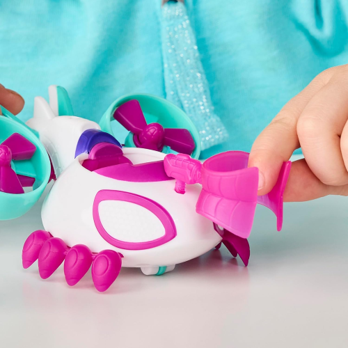 HASBRO G2459 MARVEL SPIDEY E I SUOI AMICI, GHOST-SPIDER con elicottero e action figure da 7,6 cm - 3 ANNI+