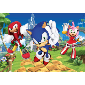 CLEMENTONI 25754 PUZZLES MAXI 104 PZ. SONIC - 4 ANNI+
