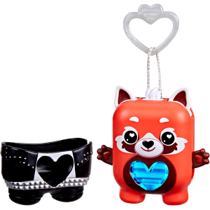 HASBRO G2215 NANOMALS, Pamanda il panda rosso, cucciolo elettronico antistress - per Bambini e Bambine dai 5 Anni in Su