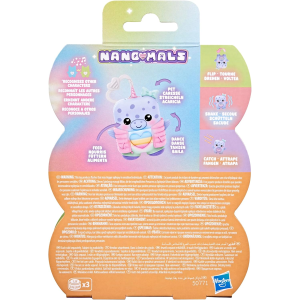 HASBRO G2214 NANOMALS, Blubby il narvalo, cucciolo elettronico antistress - per Bambini e Bambine dai 5 Anni in Su