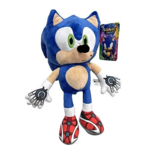 SONIC THE HEDGEHOG,  PELUCHE 30 CM - 242562A/30 - 0 MESI+