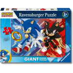 RAVENSBURGER 12004215 PUZZLE MAXI 24 PEZZI SONIC - 3 ANNI +