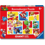 RAVENSBURGER 12004330 PUZZLE MAXI 125 PEZZI SUPER MARIO 6 ANNI +