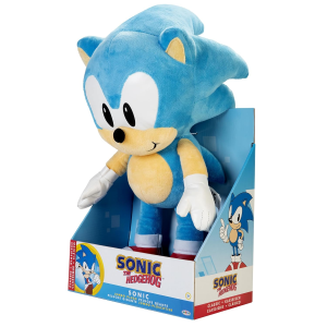 JAKKS - SONIC THE HEDGEHOG,  SONIC PELUCHE 40 CM - 40478 - 3 ANNI+