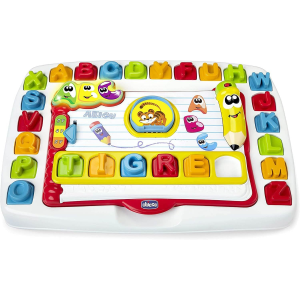 CHICCO BANCO SCUOLA LEGGI E IMPARA, 10112, per Imparare le Lettere dell'Alfabeto - 3 ANNI+